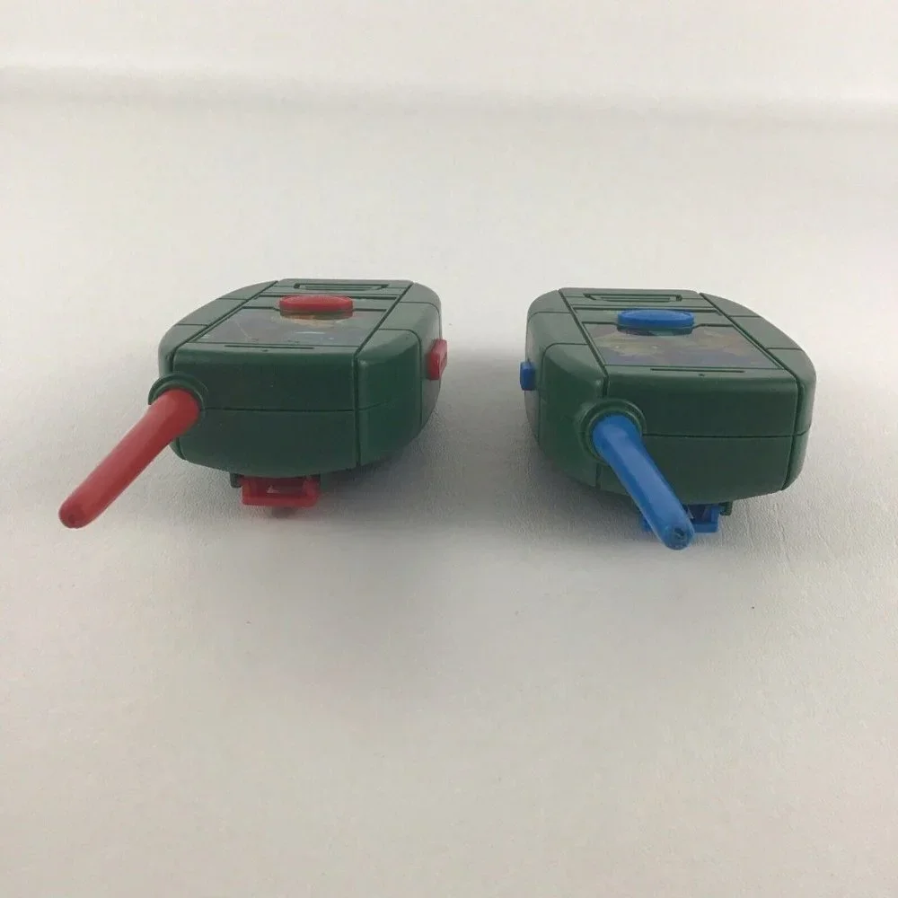 Teenage Mutant Ninja Turtles Walkie Talkies Leo Mikey Donny Playmates Toys TMNT